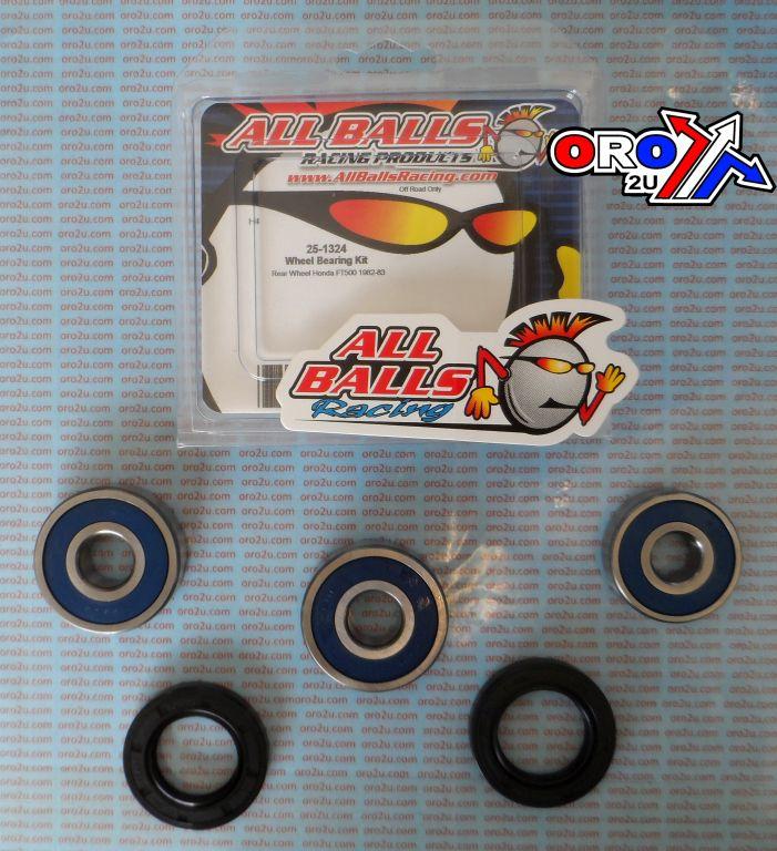 WHEEL BEARING KIT REAR 82-83 HON FT500, ALLBALLS 25-1324 ROAD thumbnail 2