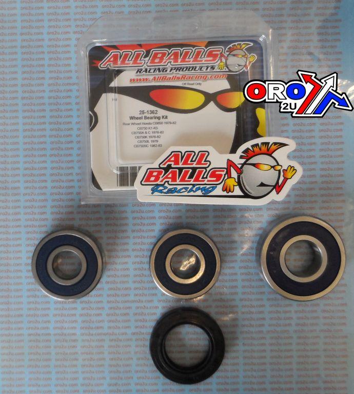 WHEEL BEARING KIT REAR 69-83 HON CB650/750, ALLBALLS 25-1362 ROAD thumbnail 2