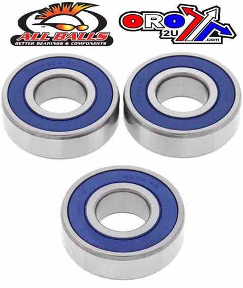 WHEEL BEARING KIT FRONT & REAR 84-09 SUZ/HON 600-1500, ALLBALLS 25-1251 ROAD thumbnail 2