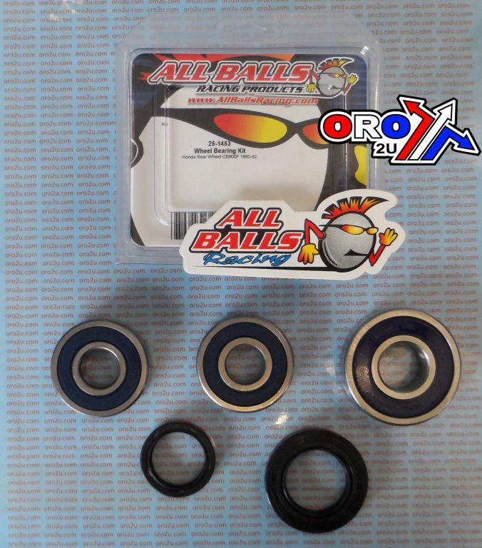 WHEEL BEARING KIT REAR 80-82 HON CB900F, ALLBALLS 25-1453 ROAD image 1
