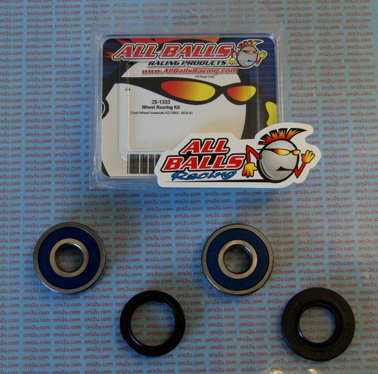 WHEEL BEARING KIT FRONT 78-81 KAW KZ1000C, ALLBALLS 25-1333 ROAD thumbnail 3