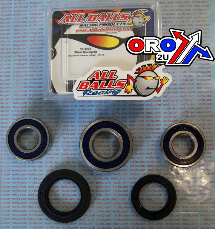 WHEEL BEARING KIT REAR 77-79 KAW KZ650C, ALLBALLS 25-1278 ROAD thumbnail 2