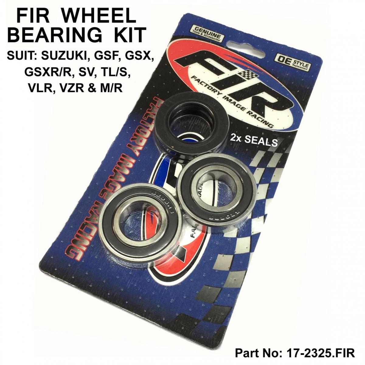 WHEEL BEARING KIT FRONT SZU, GSX1300 thumbnail 3