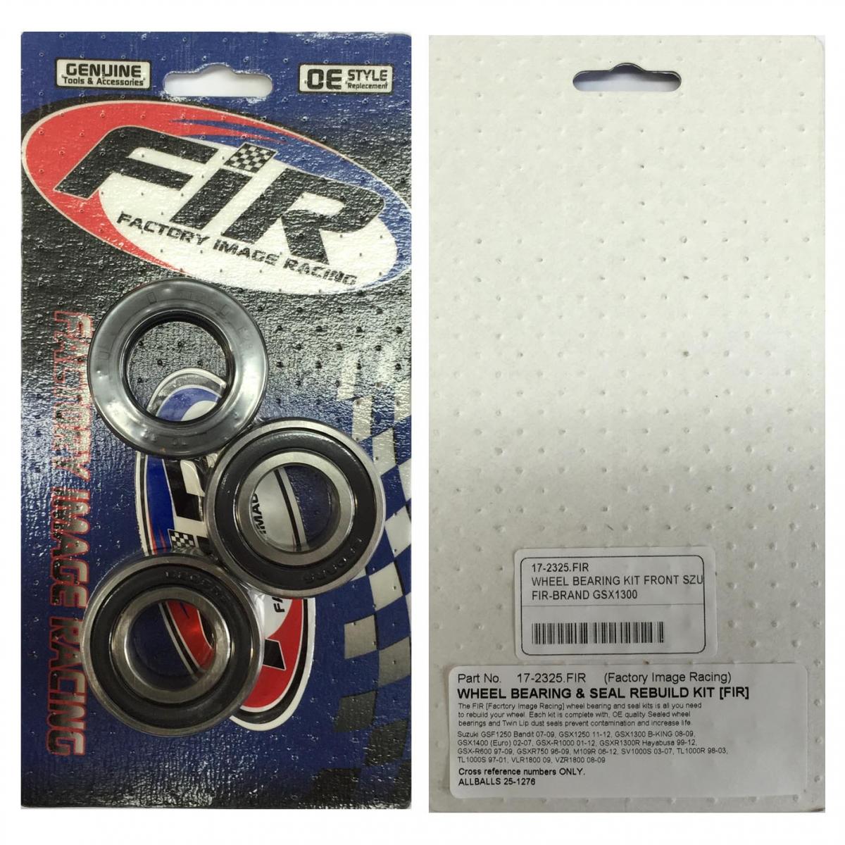 WHEEL BEARING KIT FRONT SZU, GSX1300 thumbnail 4