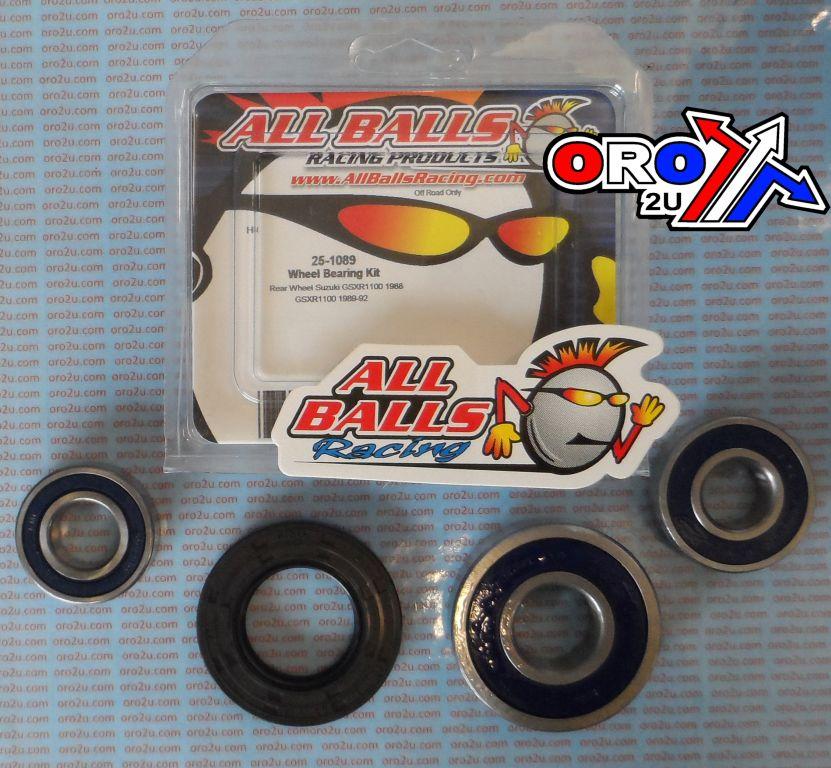 WHEEL BEARING KIT REAR 88-92 SUZ GSXR1100, ALLBALLS 25-1089 ROAD thumbnail 2