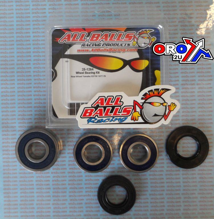 WHEEL BEARING KIT REAR 77-79 YAM XS750, ALLBALLS 25-1264 ROAD thumbnail 2