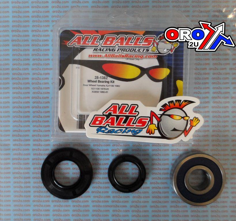 WHEEL BEARING KIT REAR 78-82 YAM XS/XJ 850/1100, ALLBALLS 25-1352 ROAD thumbnail 2