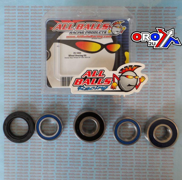 WHEEL BEARING KIT REAR 03-18 HON CTX/ST 1300, ALLBALLS 25-1464 ROAD thumbnail 2