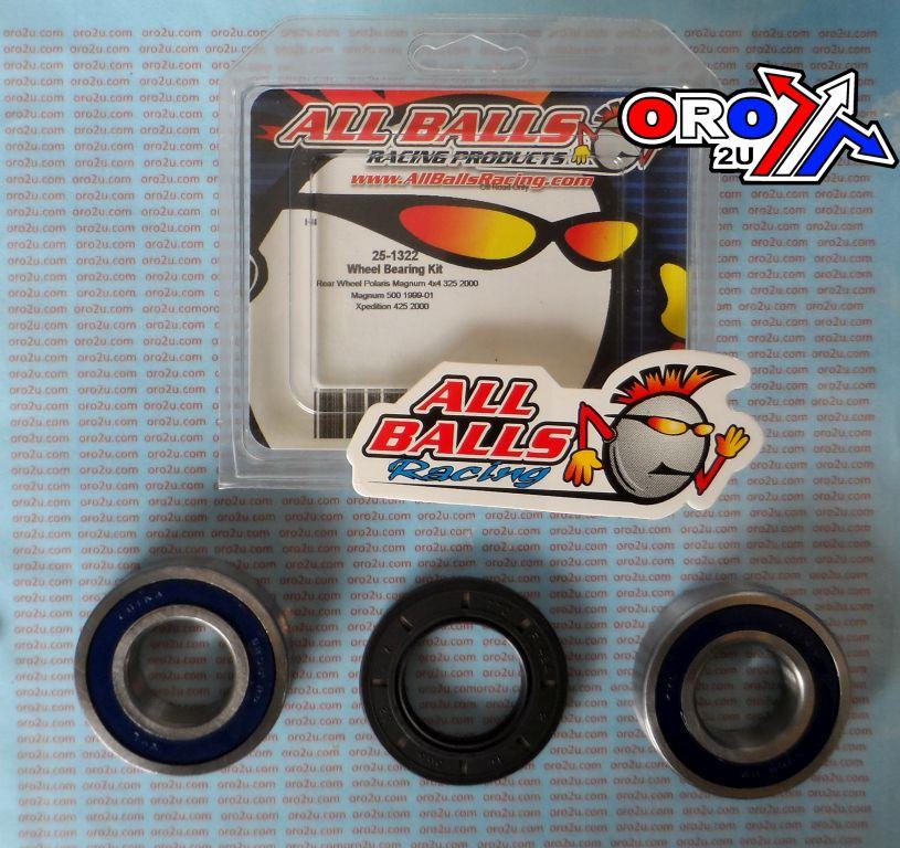 WHEEL BEARING KIT REAR 00-01 POLARIS MAGNUM/XPEDITION, ALLBALLS 25-1322 ATV thumbnail 2