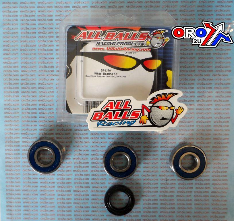 WHEEL BEARING KIT REAR 57-78 HARLEY XL 883/1000, ALLBALLS 25-1370 ROAD thumbnail 2