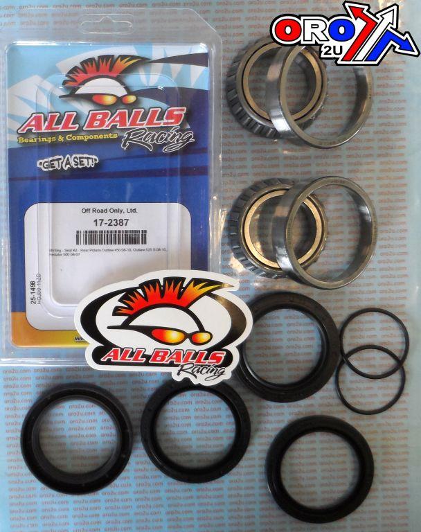 WHEEL BEARING KIT REAR 04-10 POLARIS OUTLAW/PREDATOR, ALLBALLS 25-1498 ATV thumbnail 2