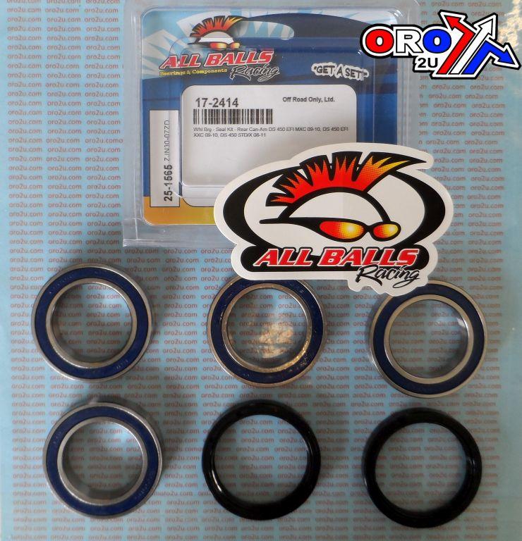 WHEEL BEARING KIT REAR 08-13 CAN-AM DS 450, ALLBALLS 25-1565 ATV thumbnail 2