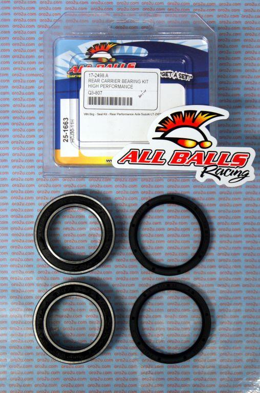 REAR CARRIER BEARING KIT, HIGH PERFORMANCE, ALLBALLS 25-1663 thumbnail 2