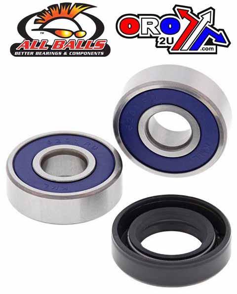 WHEEL BEARING KIT FRONT & REAR 95-22 SUZ AN/UH/HON CRF50, ALLBALLS 25-1645 ROAD thumbnail 2