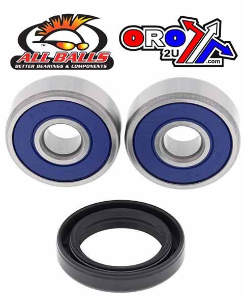 WHEEL BEARING KIT 90-97 HONDA CT110, ALLBALLS 25-1554 ROAD thumbnail 2