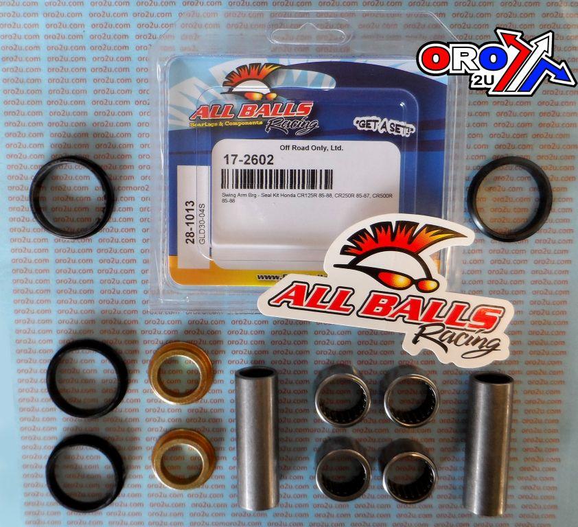 SWINGARM BEARING KIT ALLBALLS, ALLBALLS 28-1013 HONDA CR 125/250/500 85-88 thumbnail 2