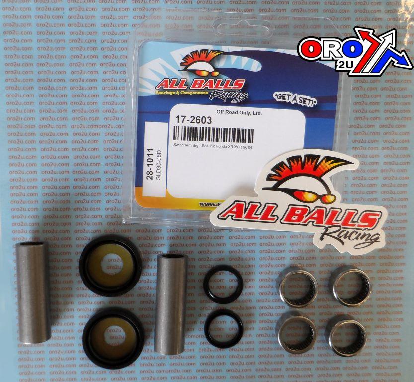 SWINGARM BEARING KIT ALLBALLS, ALLBALLS 28-1011 HONDA XR250R 96-04 thumbnail 2