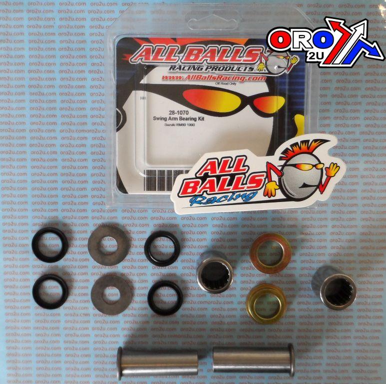 SWINGARM BEARING KIT ALLBALLS, ALLBALLS 28-1070 SUZUKI RM80 90 thumbnail 2