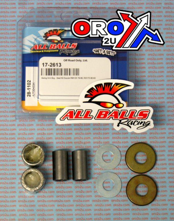NLA,  SWINGARM BEARING KIT ALLBALLS, ALLBALLS 28-1102 SUZUKI RM125 79-80 RS175 80-82 thumbnail 2