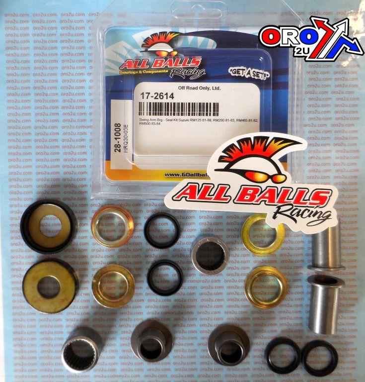 SWINGARM BEARING KIT ALLBALLS, ALLBALLS 28-1008 SUZUKI RM 125/250/465/500 81-88 thumbnail 2