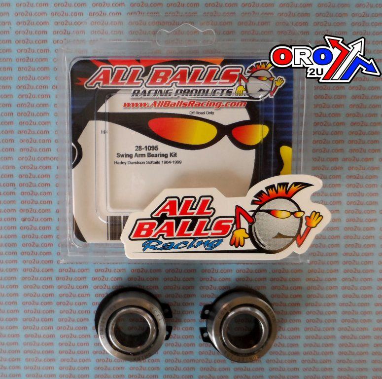 SWINGARM BEARING KIT ALLBALLS, ALLBALLS 28-1095 HARLEY SOFTAIL 84-99 thumbnail 2