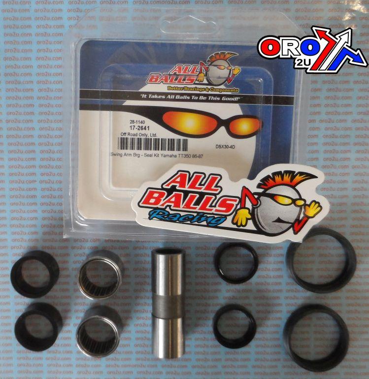 SWINGARM BEARING KIT ALLBALLS, ALLBALLS 28-1140 YAMAHA TT350 86-87 thumbnail 2