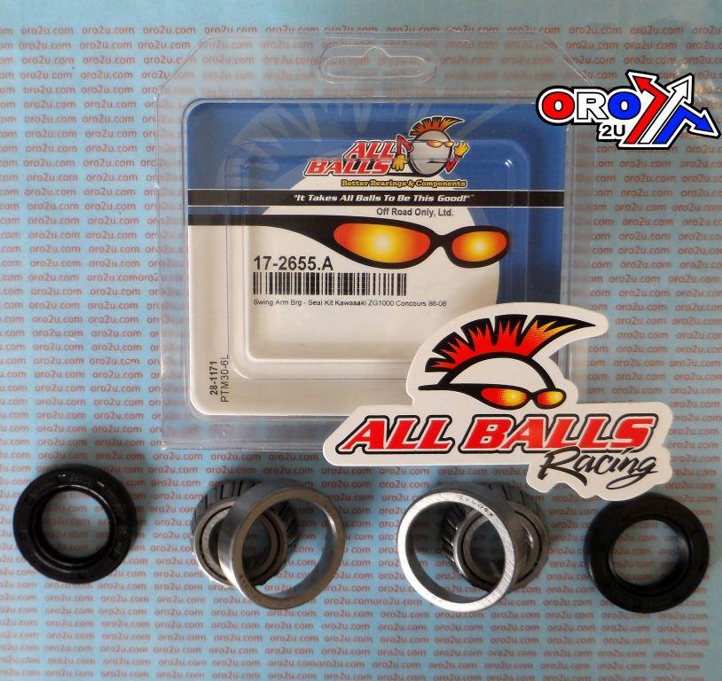 SWINGARM BEARING KIT ALLBALLS, ALLBALLS 28-1171 KAWASAKI ZG1000 86-06 thumbnail 2