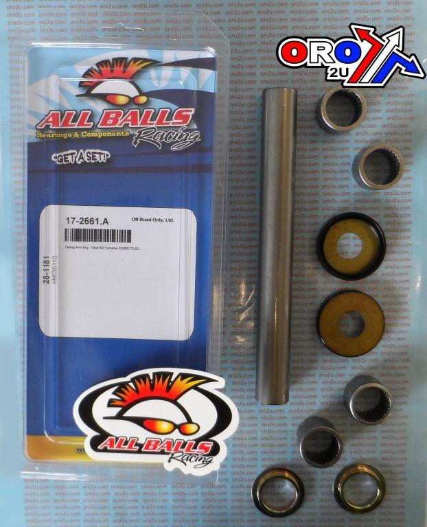 SWINGARM BEARING KIT ALLBALLS, ALLBALLS 28-1181 YAMAHA XS650 75-83 thumbnail 2