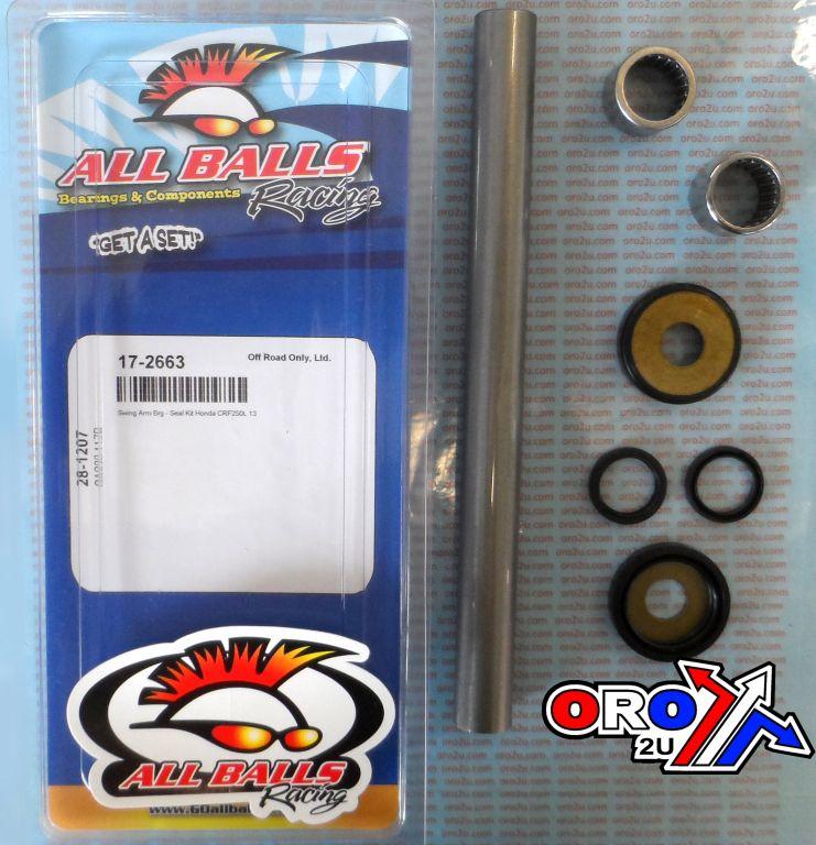 SWINGARM BEARING KIT ALLBALLS, ALLBALLS 28-1207 HONDA CRF250/300 13-22 thumbnail 2
