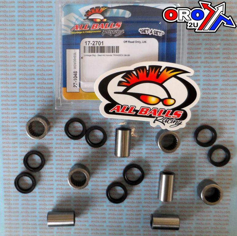 ARM LINKAGE BEARING KIT ATV, ALLBALLS 27-1048 HON TRX400EX thumbnail 2