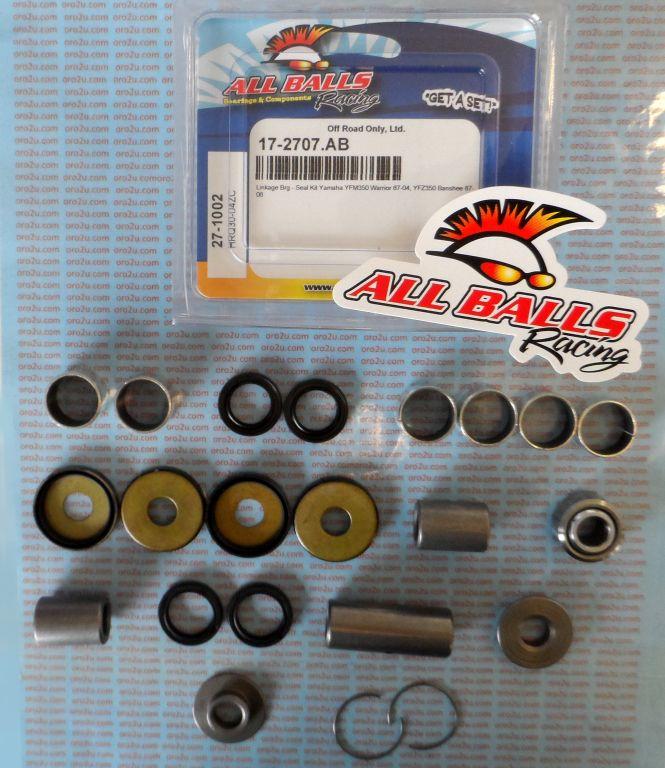 ARM LINKAGE BEARING KIT YFM350, ALLBALLS 27-1002 YAMAHA, YFZ350 BANSHEE 87-06, WARRIOR thumbnail 2
