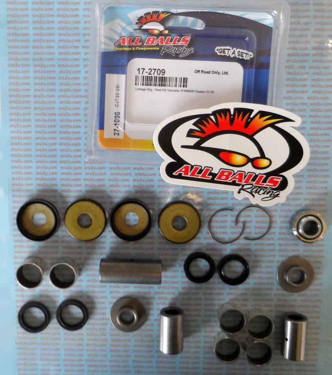 ARM LINKAGE BEARING KIT YFM660, ALLBALLS 27-1096 RAPTOR 01-05 thumbnail 2