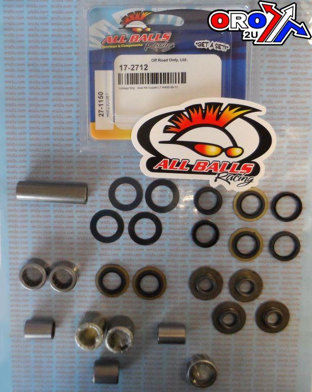 LINKAGE BEARING KIT SUZUKI ATV, ALLBALLS 27-1150 LT-R450 06-11 thumbnail 2