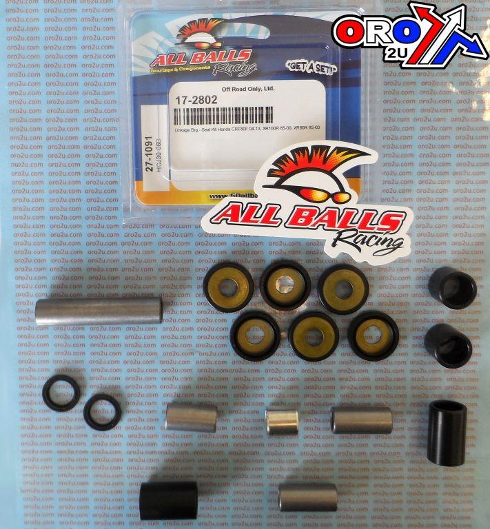 SWINGARM LINKAGE KIT CR XR80, ALLBALLS 27-1091 HONDA XR100 thumbnail 2
