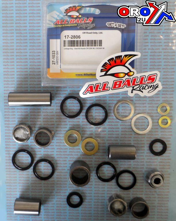 SWINGARM LINKAGE KIT CR 96, ALLBALLS 27-1033 HONDA thumbnail 2
