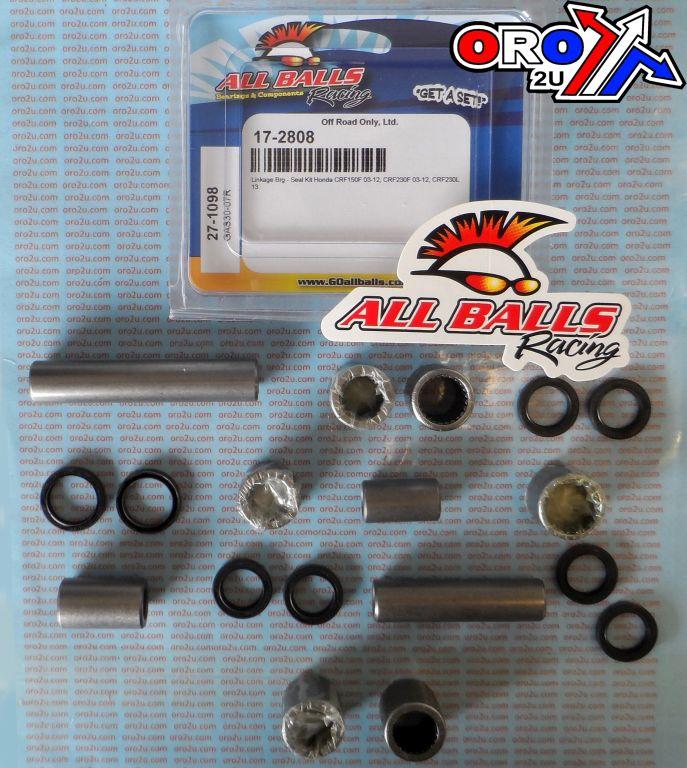 SWINGARM LINKAGE KIT CRF150, ALLBALLS 27-1098 HONDA CRF230 thumbnail 2