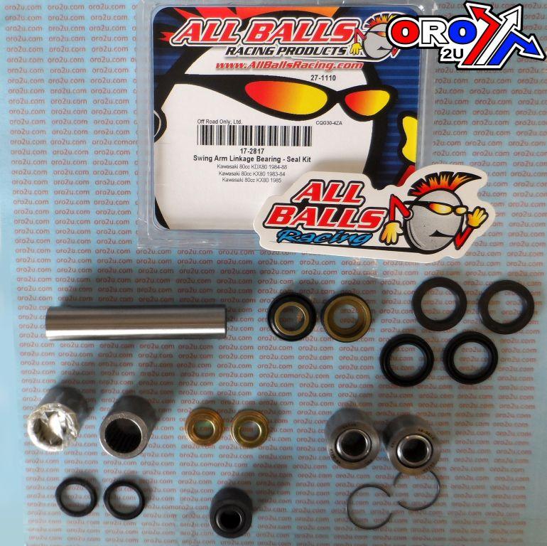 SWINGARM LINKAGE KIT KX80, ALLBALLS 27-1110 KAWASAKI, KDX80 84-88, KX80 83-85 thumbnail 2