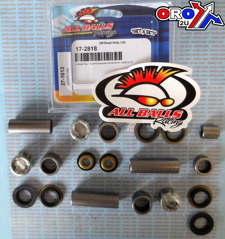 SWINGARM LINKAGE KIT KX80/100, ALLBALLS 27-1013 KAWASAKI, KX100 95-97, KX80 91-97 thumbnail 2