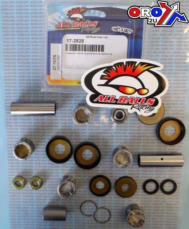 SWINGARM LINKAGE KIT RM125, ALLBALLS 27-1076 SUZUKI RM250, RM125 87-88, RM250 87-88 thumbnail 2
