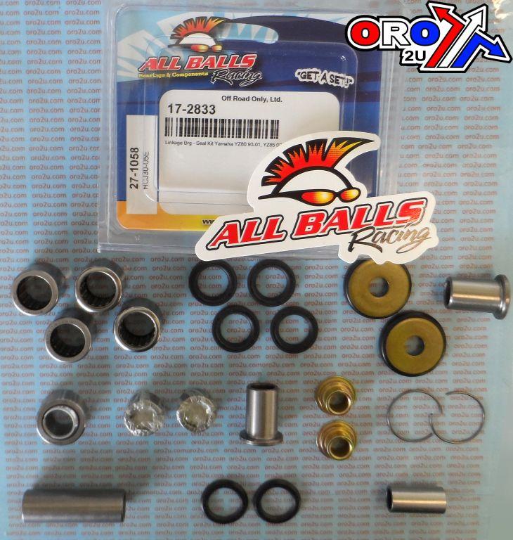 SWINGARM LINKAGE KIT YZ80 85, ALLBALLS 27-1058 YAMAHA MX thumbnail 2