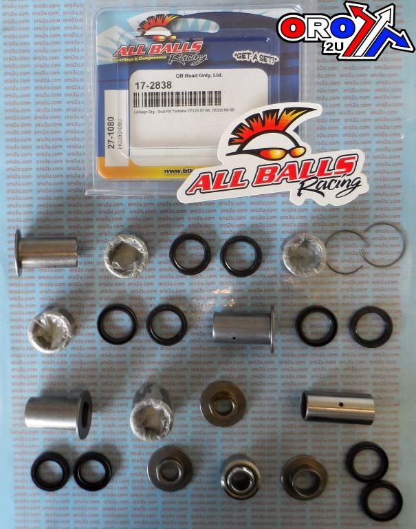 SWINGARM LINKAGE KIT YZ, ALLBALLS 27-1080 YAMAHA MX thumbnail 2