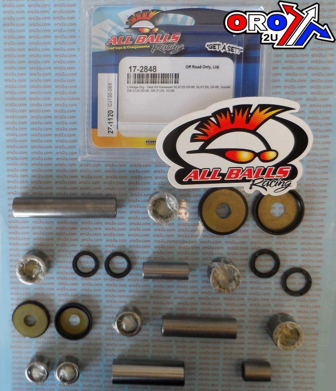 SWINGARM LINKAGE KIT KLX125, ALLBALLS 27-1120 KAW SUZ ROAD thumbnail 2