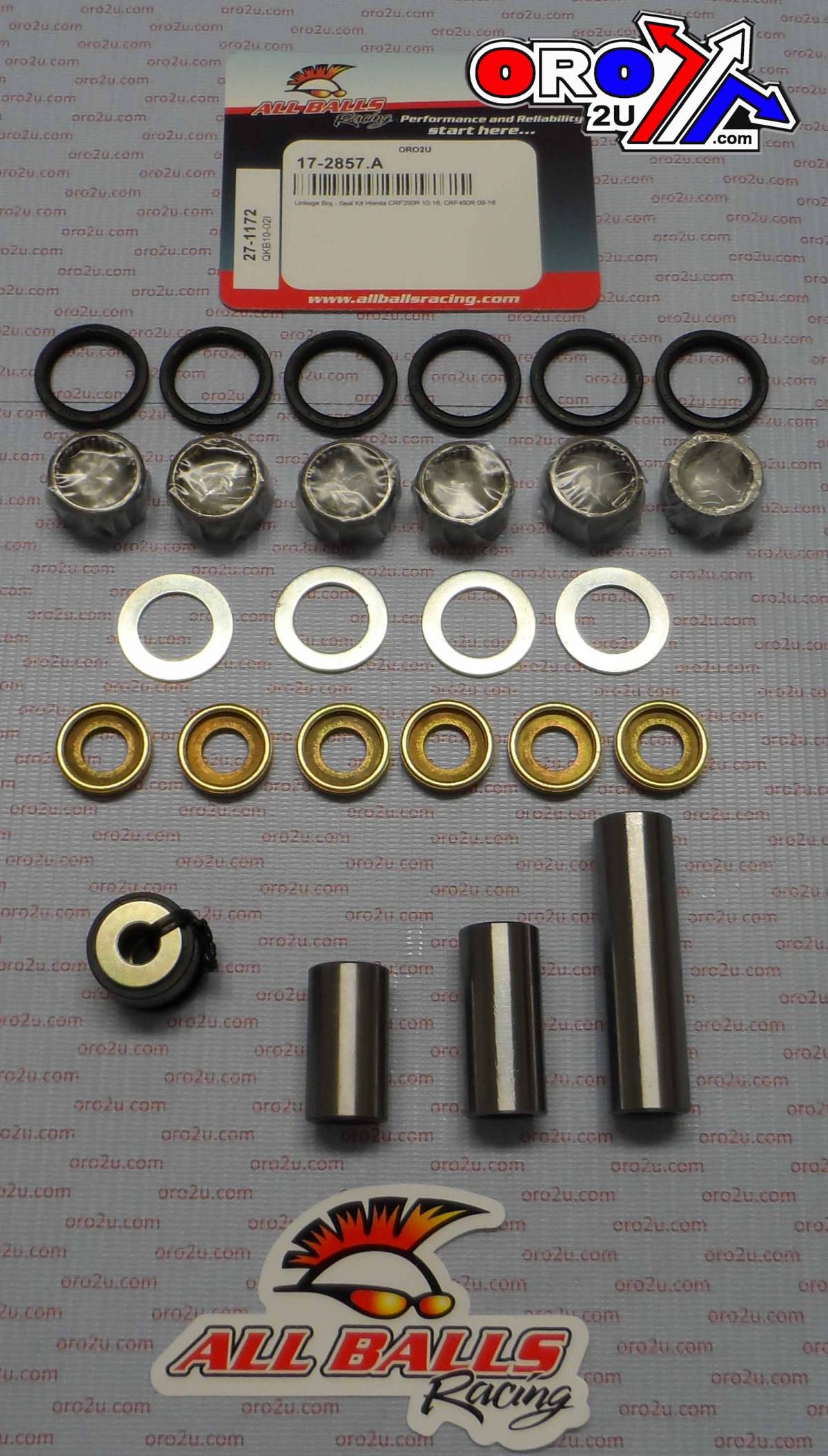 SWINGARM LINKAGE KIT CRF, ALLBALLS 27-1172 CRF250 CRF450 thumbnail 2
