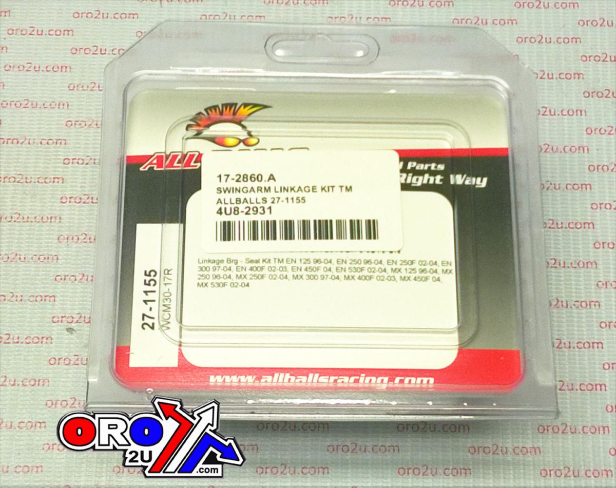 SWINGARM LINKAGE KIT TM, ALLBALLS 27-1155 thumbnail 3