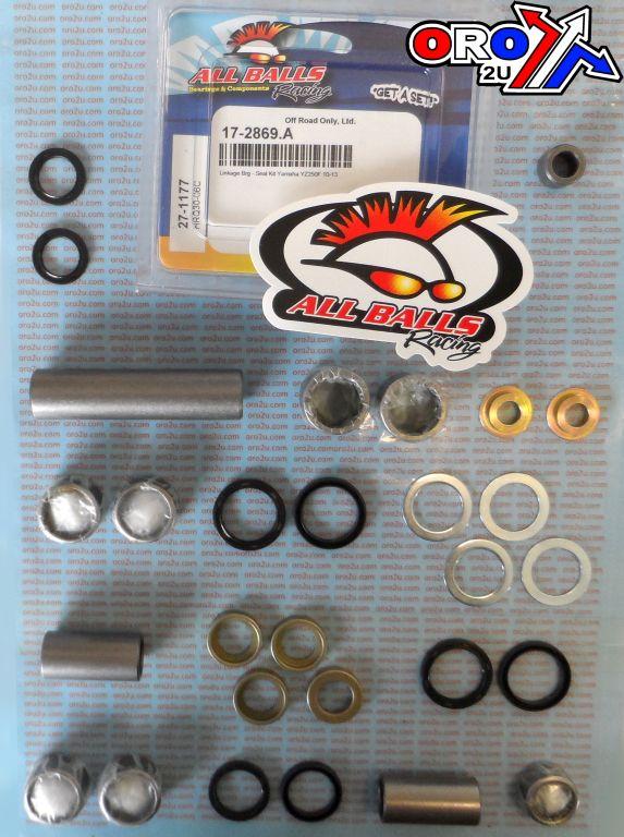 SWINGARM LINKAGE KIT YZ250F, ALLBALLS 27-1177 YAM 10-13 thumbnail 2