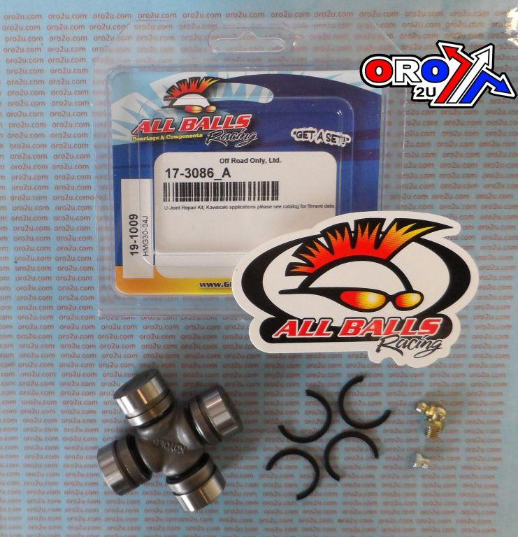 UNIVERSAL JOINT KAWASAKI, ALLBALLS 19-1009 ATV704 thumbnail 2