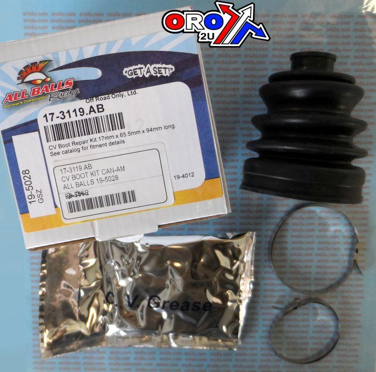 CV BOOT KIT CAN-AM, ALLBALLS 19-5028 17x65.5x94 thumbnail 2