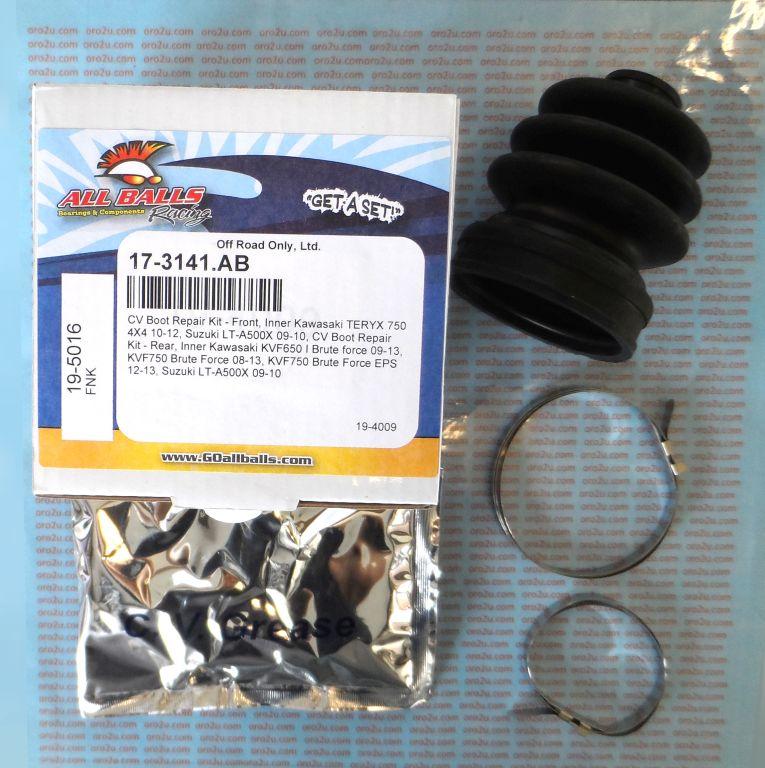 CV BOOT KIT KAWASAKI ATV, ALLBALLS 19-5016 FRONT INNER thumbnail 2