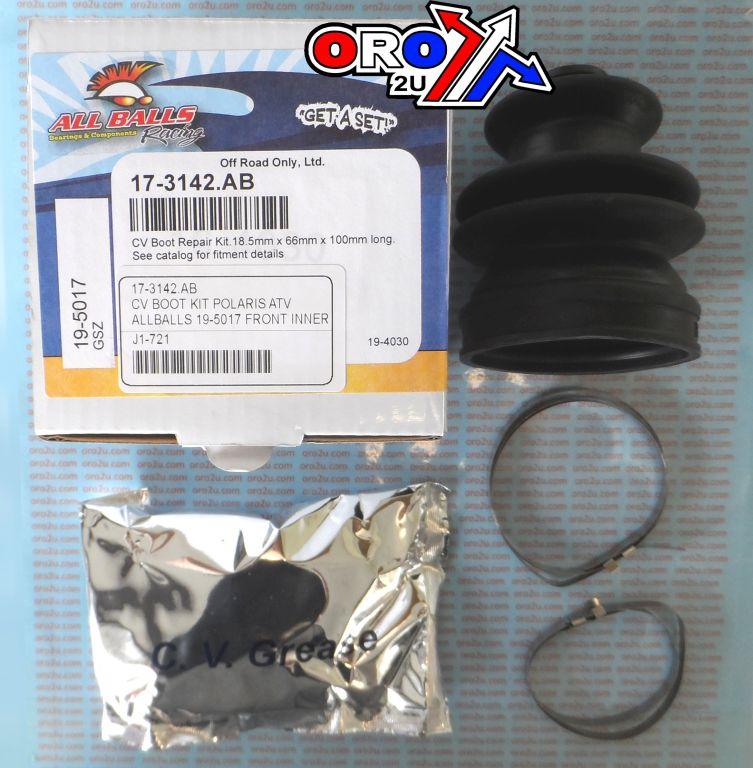 CV BOOT KIT POLARIS ATV, ALLBALLS 19-5017 FRONT INNER thumbnail 2