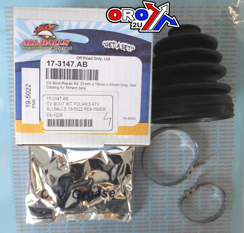 CV BOOT KIT POLARIS ATV, ALLBALLS 19-5022 REA INNER thumbnail 2